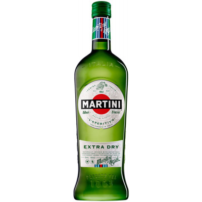 Вермут Martini Extra Dry 0.5л белый сухой